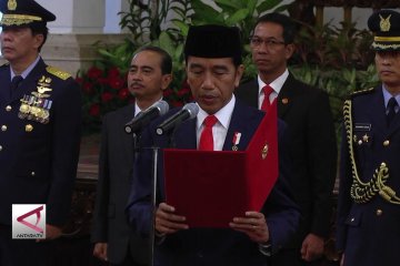 Presiden Lantik Empat Pejabat Baru