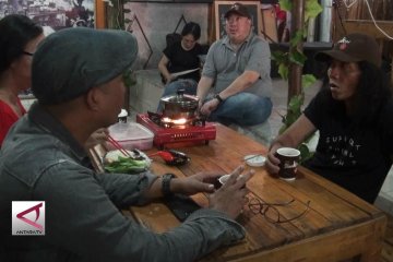 Grup Band Slank promosikan kopi Indonesia