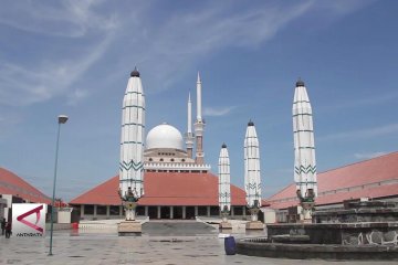 Masjid Agung Jateng gelar sholat berjamaah gerhana