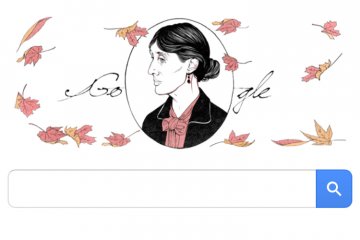 Google Doodle hari ini rayakan ulang tahun Virginia Woolf