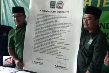 PKB Genapkan Dukungan ke Ridwan Kamil-Uu Ruzhanul