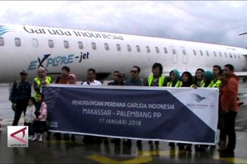 Garuda Layani Rute Baru Makassar – Palembang