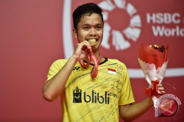 Ginting tantang unggulan teratas di perempat final Jepang Terbuka