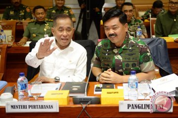 Raker DPR Dengan Menhan Dan Panglima TNI