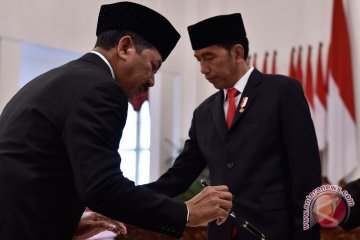 Pelantikan Kepala Badan Siber dan Sandi Negara