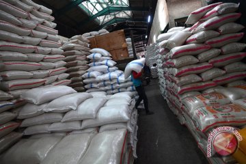 Stok beras di Pasar Induk Cipinang menurun