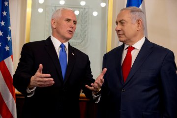 Mike Pence tiba di Israel