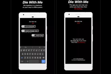 Die With Me, aplikasi baru bisa dipakai saat baterai sekarat