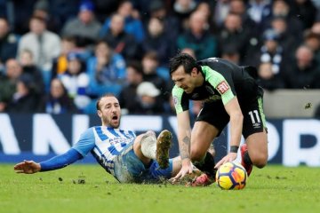 Murray cetak gol kemenangan Brighton atas Palace