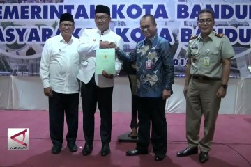 Sertifikasi tanah Kota Bandung melebihi target