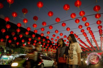 Lampion Imlek Pasar Gede Solo