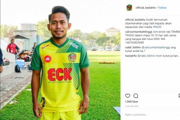 Kedah FA perkenalkan Andik Vermansah
