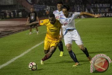 Ratusan suporter Sriwijaya FC diberangkatkan ke Jakarta