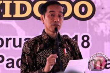 Presiden resmikan pembangunan tol Padang-Pekanbaru