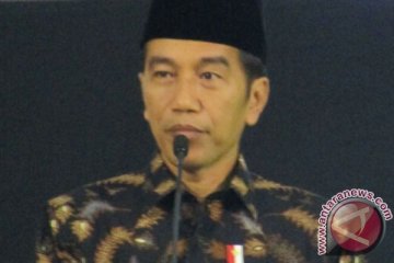 Presiden disambut riuh peserta Festival Sholawat Nusantara