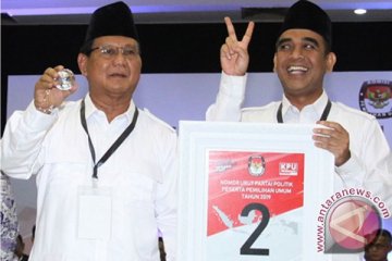 Gerindra sudah kantongi tiga nama bakal cawapres