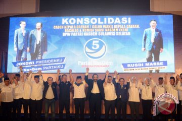 Konsolidasi akbar NasDem Sulsel