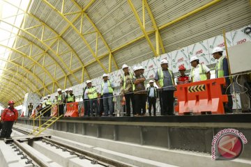 DPR Tinjau Pembangunan LRT Palembang