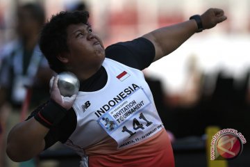 Final Tolak Peluru Wanita