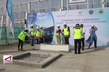 Diluncurkan topping off Bandara Ahmad Yani baru