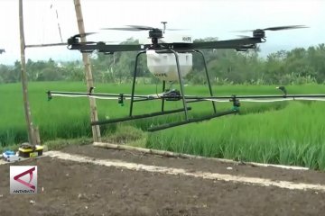 Kodim Temanggung ciptakan drone penyemprot tanaman