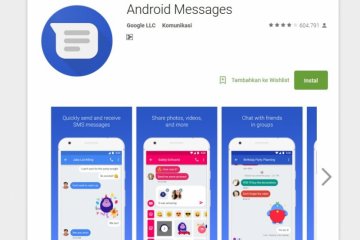Mode Gelap kembali ke aplikasi Pesan Android
