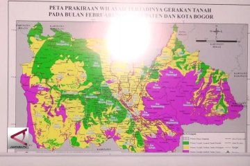 PVMBG rilis penyebab longsor Puncak Bogor