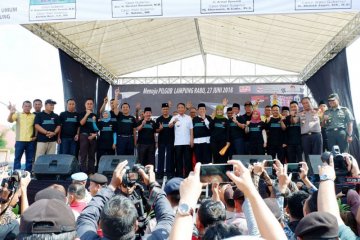 Deklarasi Kampanye Damai Di Lampung