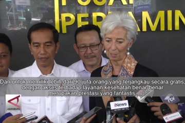 Delegasi IMF apresiasi kinerja rumah sakit