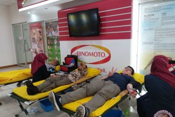 Ajinomoto adakan aksi donor darah serentak di 23 lokasi