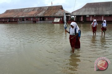 Banjir ROB Muara Gembong