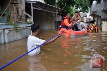 Sebaran banjir di Jakarta