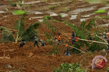 Pencarian korban longsor Brebes dihentikan, tujuh belum ditemukan