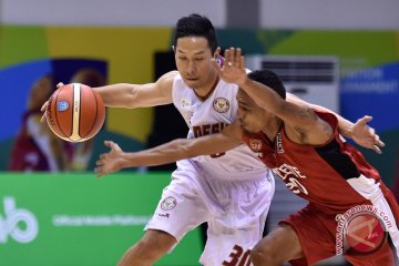 Basket Indonesia Lawan Timor Leste