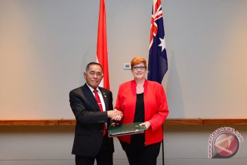 Foto Kemarin: Bilateral Menhan Indonesia Dan Australia