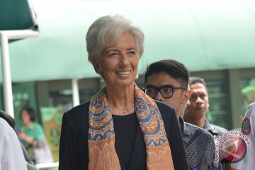 Christine Lagarde mengaku delegasi IMF gembira berkunjung ke Bali