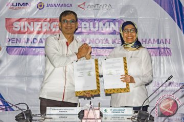 Foto Kemarin: Kerjasama LKBN Antara dengan Jasa Marga