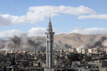 Bentrok berkecamuk di Ghouta Timur meski ada jeda kemanusiaan