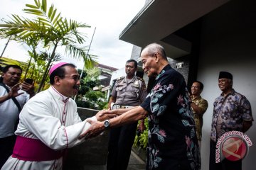 Uskup Agung Semarang Kunjungi Syafii Maarif