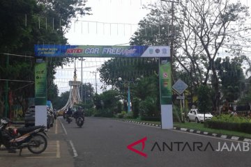 Gerbang "car free night" Jambi