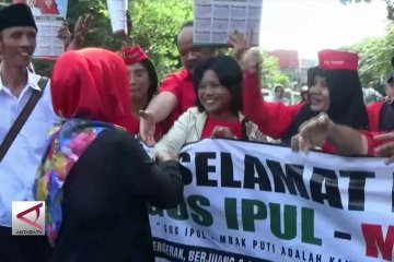 Saat Cawagub Jatim berebut simpati pedagang