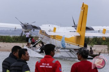 Pesawat mendarat darurat di Batam