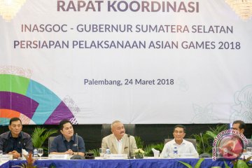 Rakor persiapan pelaksanaan Asian Games