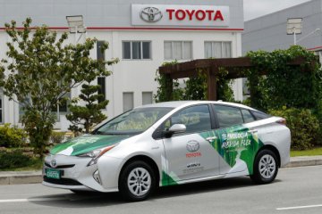 Toyota ungkap purwarupa kendaraan hibrida FFV di Brazil