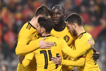 Belgia hantam Arab Saudi 4-0, Lukaku dua gol