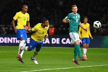 Brasil kalahkan Jerman berkat gol tunggal Gabriel Jesus