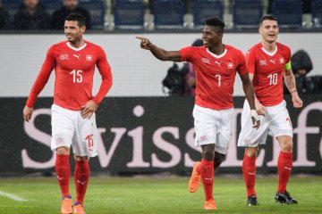 Swiss pesta enam gol ke gawang Panama