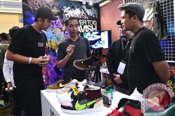 Presiden yakini sepatu sneaker lokal berkualitas unggul