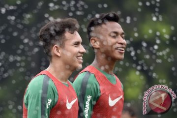 Babak pertama Indonesia ungguli Singapura 1-0