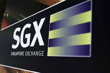 Bursa saham Singapura berakhir turun 1,11 persen